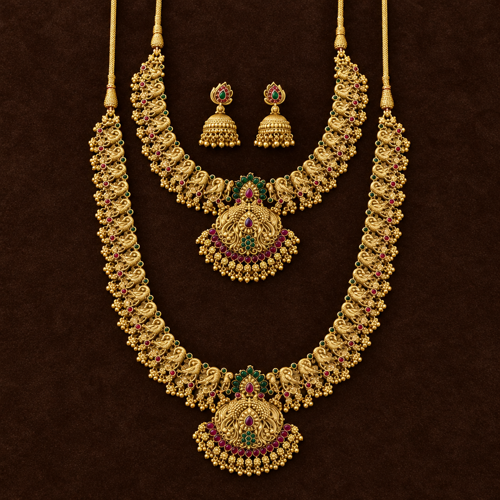 MULTICOLOR HEER JEWELLERY SET COMBO