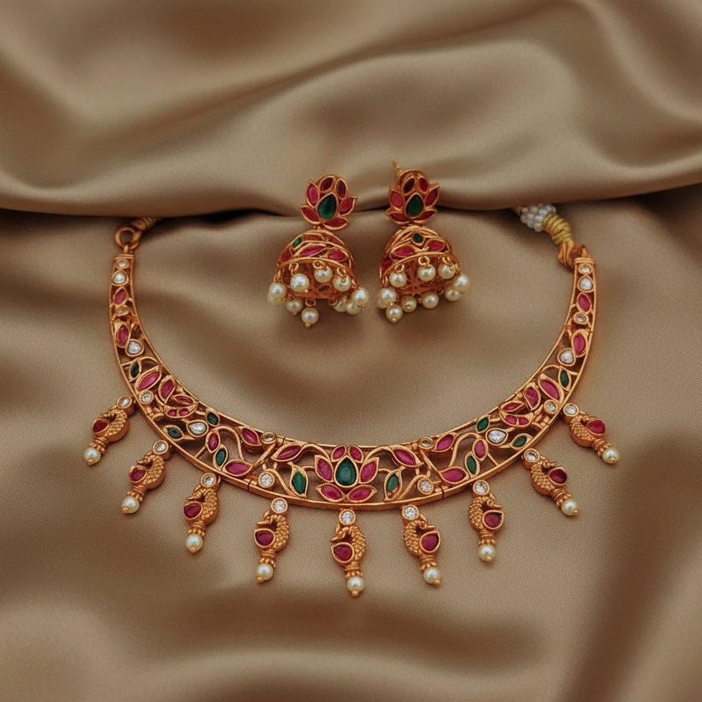 MULTICOLOUR AHINA JEWELLERY SET