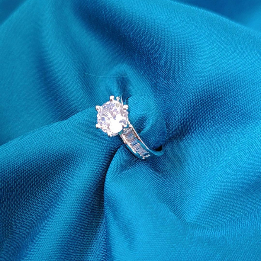 MERMAID ADJUSTABLE AMERICAN DIAMOND RING