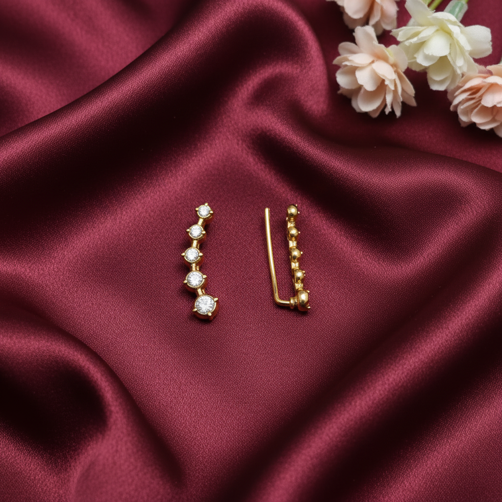 DIAMOND NISSA EARCUFF EARRINGS