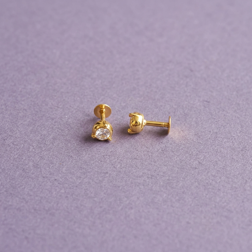 DIAMOND MEERA STUD EARRINGS