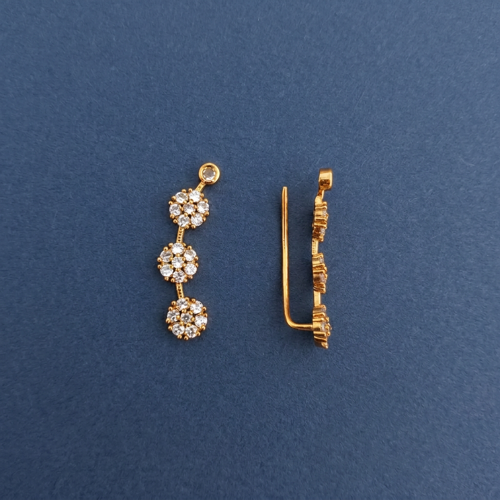 DIAMOND AYUSH EARCUFF EARRINGS