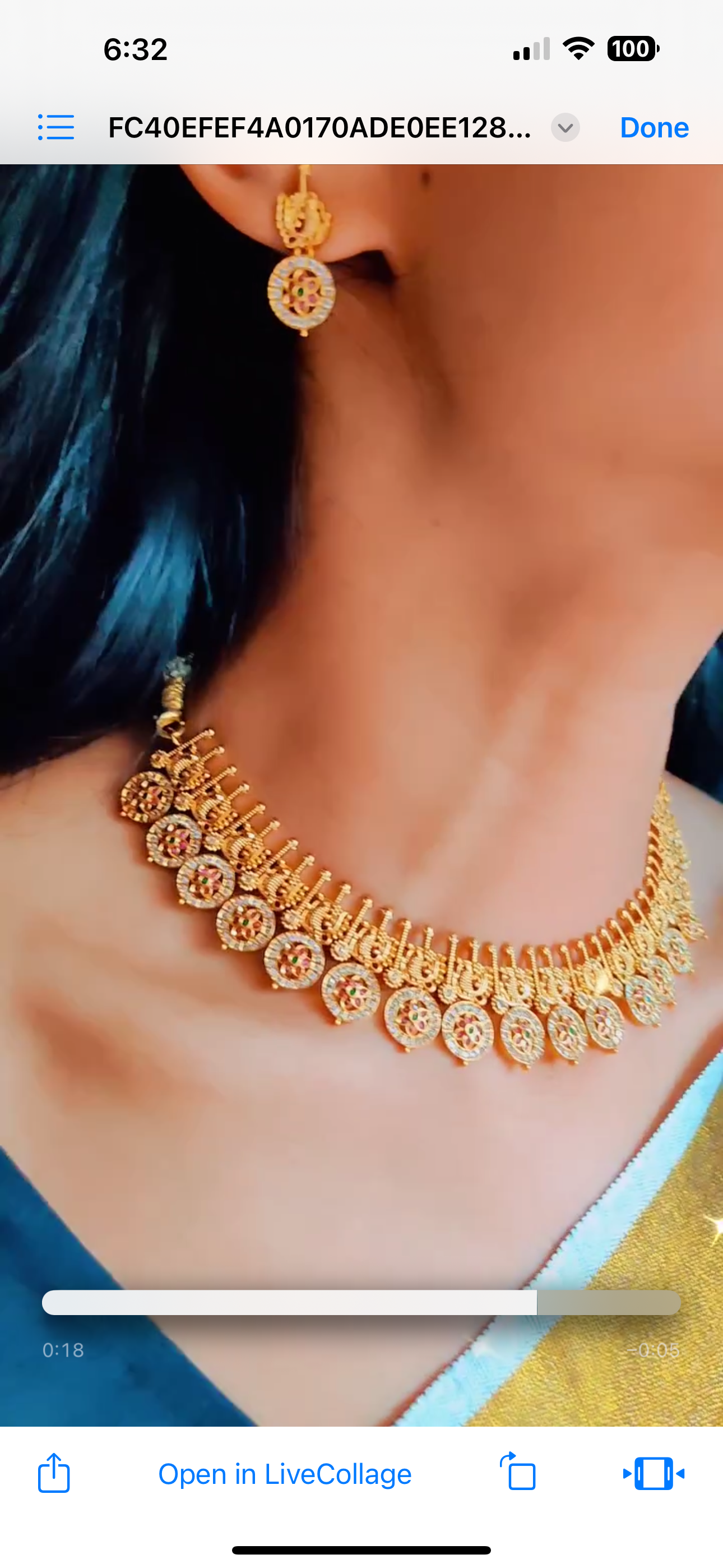 GOLDEN UMAYAAL TEMPLE JEWELLERY SET
