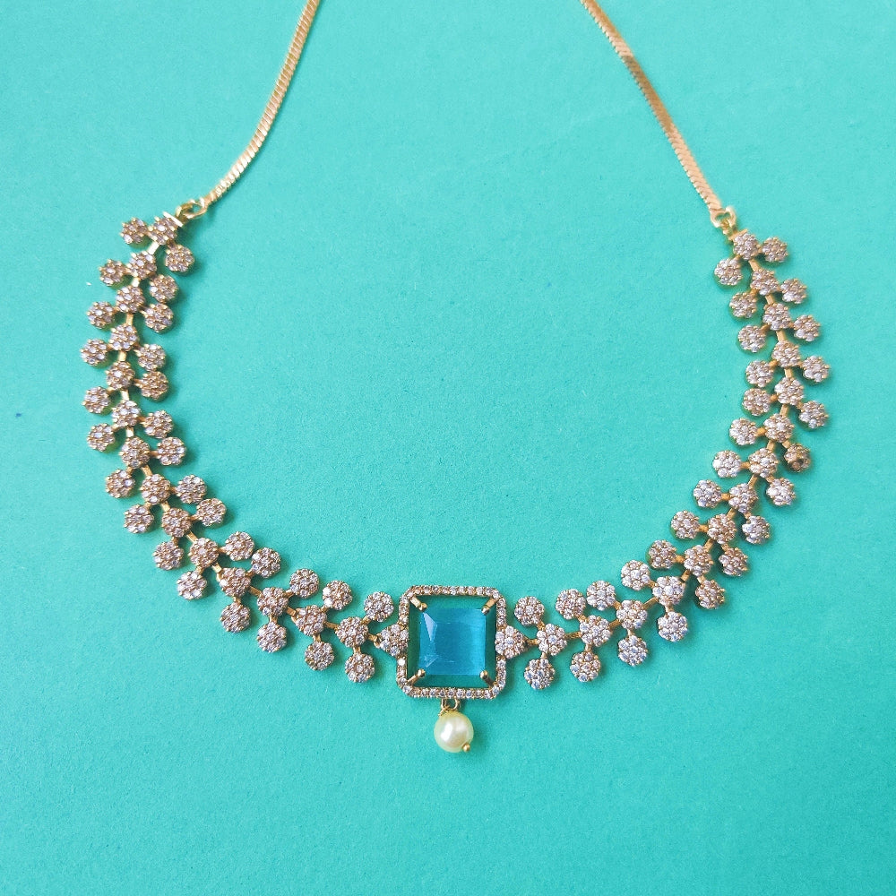 MINT ALAYA ZIRCONIA JEWELLERY SET