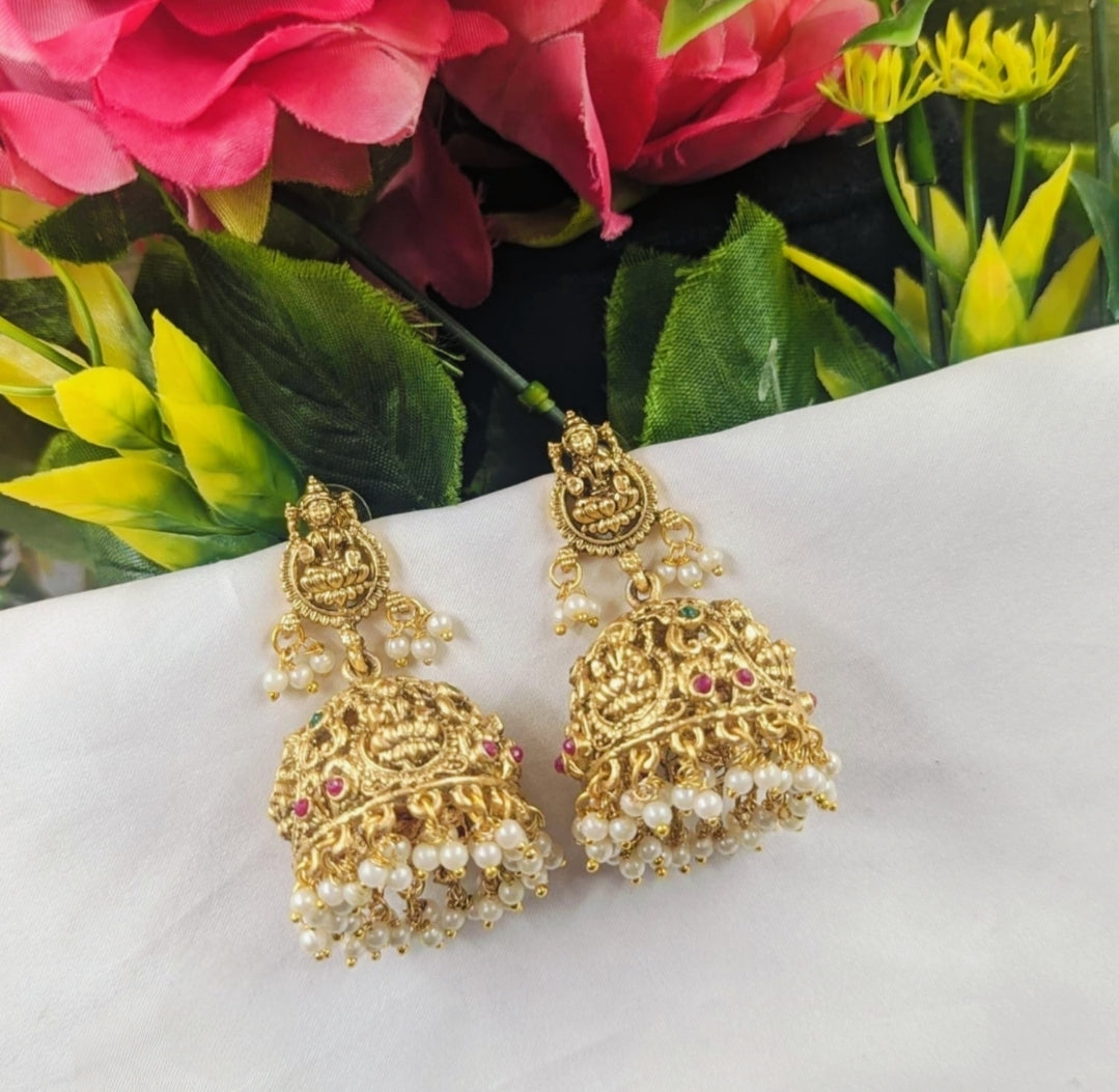 GOLDEN SANDHEN TEMPLE JHUMKI