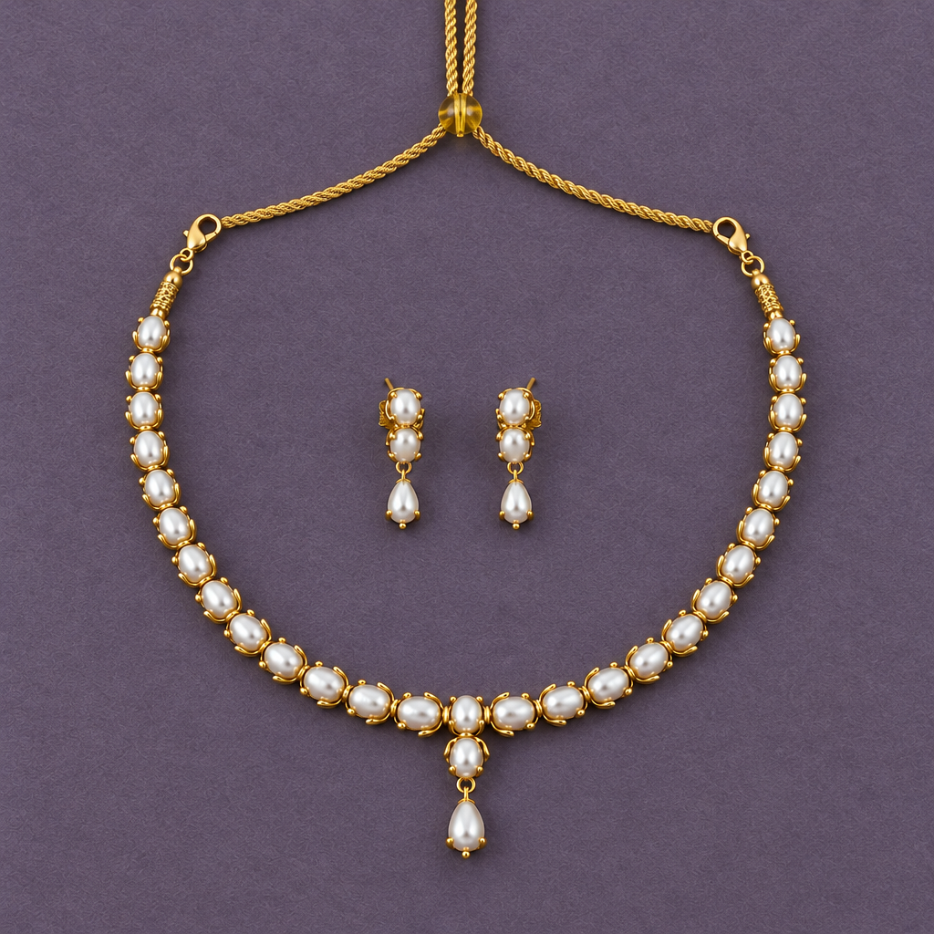 FRESH WATER PEARL JEWELLERY SET