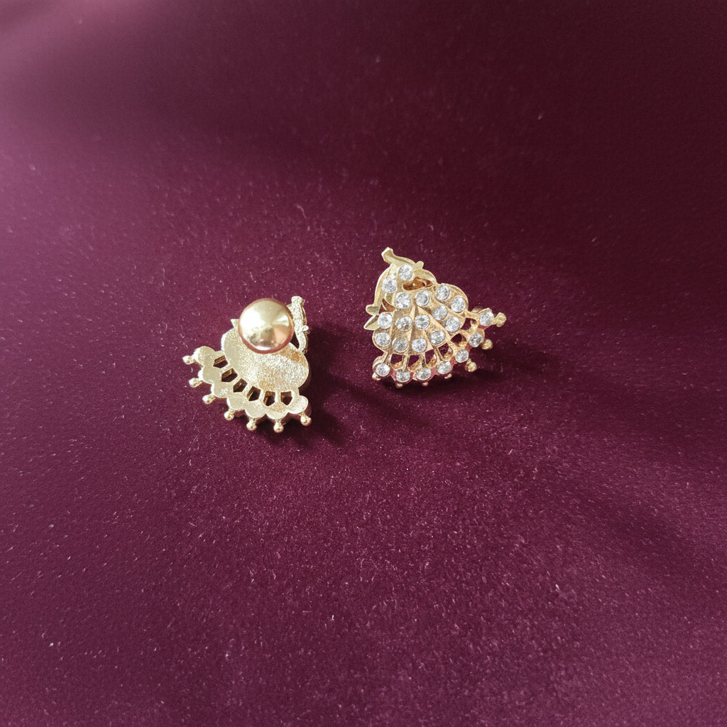 WHITE RAGINI IMPON JEWELLERY SET