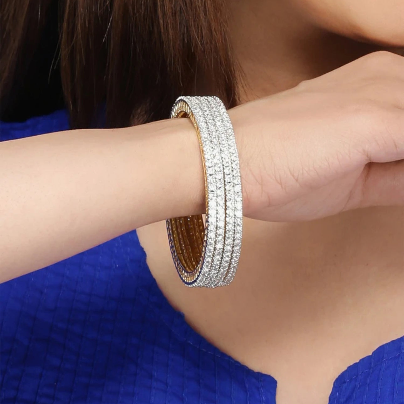 BHUMA AMERICAN DIAMOND BANGLES