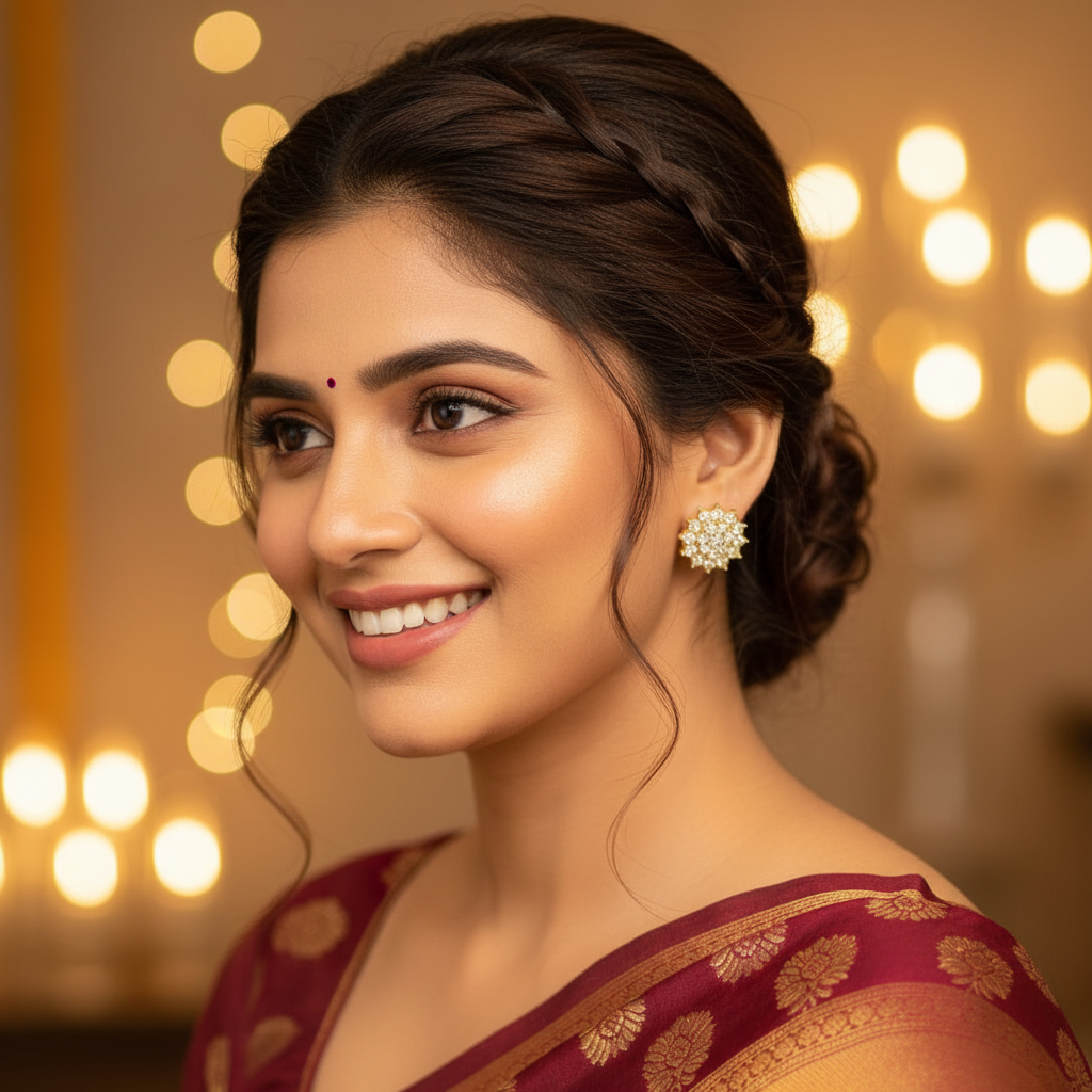 DIAMOND ANGRIKA STUD EARRINGS