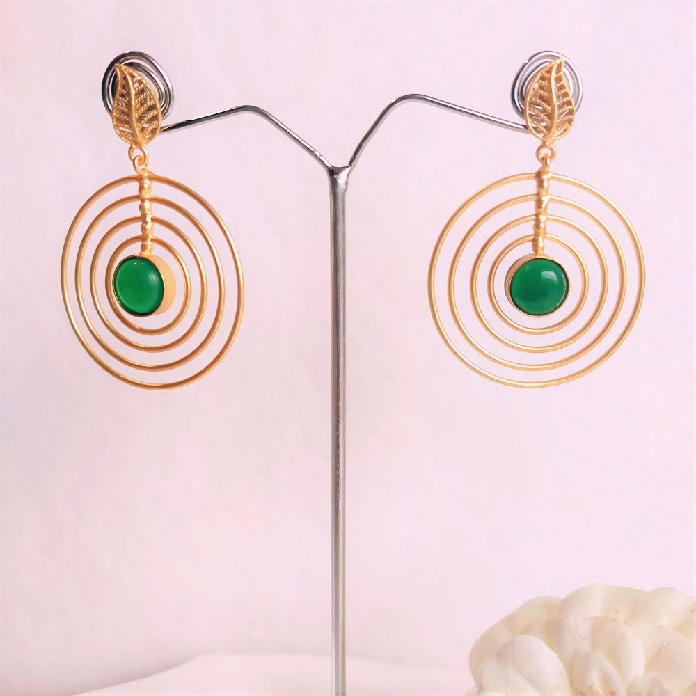Green Earrings for girls