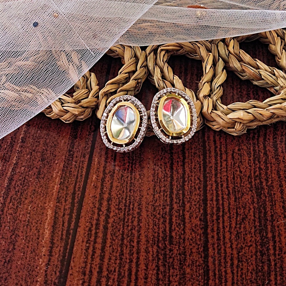 Stunning American diamond earrings