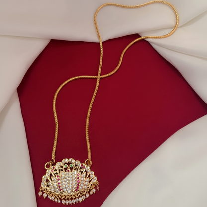 MULTICOLOR KAMALI IMPON LONG DOLLAR CHAIN