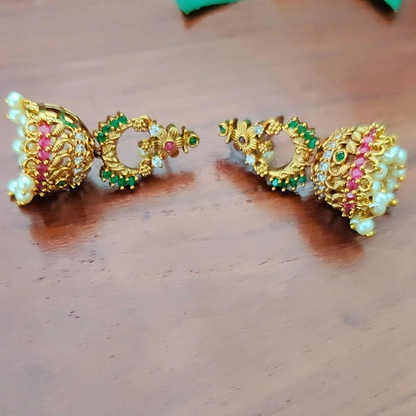 MULTICOLOR YASODA JHUMKI