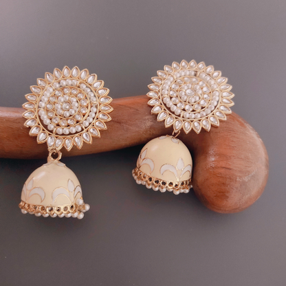 IVORY  NIRALA JHUMKI