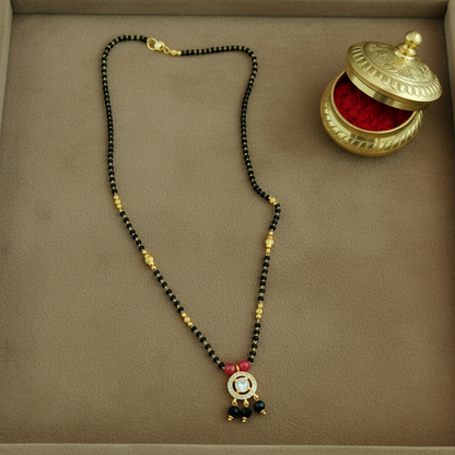 DIAMOND RUBY PRISHA MANGALSUTRA