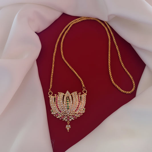 MULTICOLOR RUBINI IMPON LONG DOLLAR CHAIN