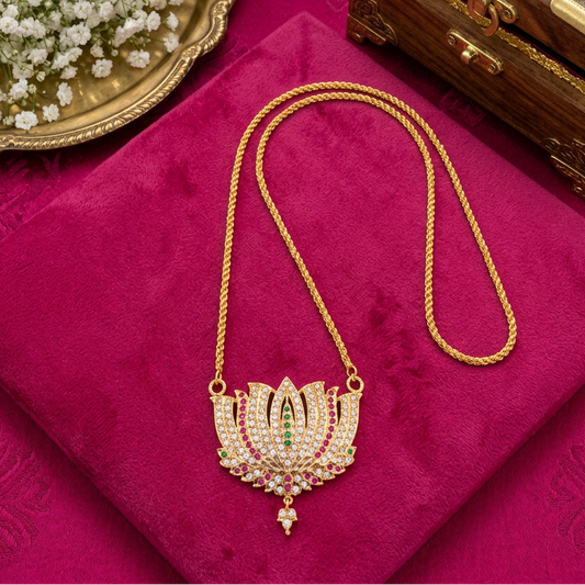MULTICOLOR RUBINI IMPON LONG DOLLAR CHAIN