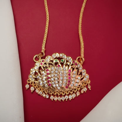 MULTICOLOR KAMALI IMPON LONG DOLLAR CHAIN