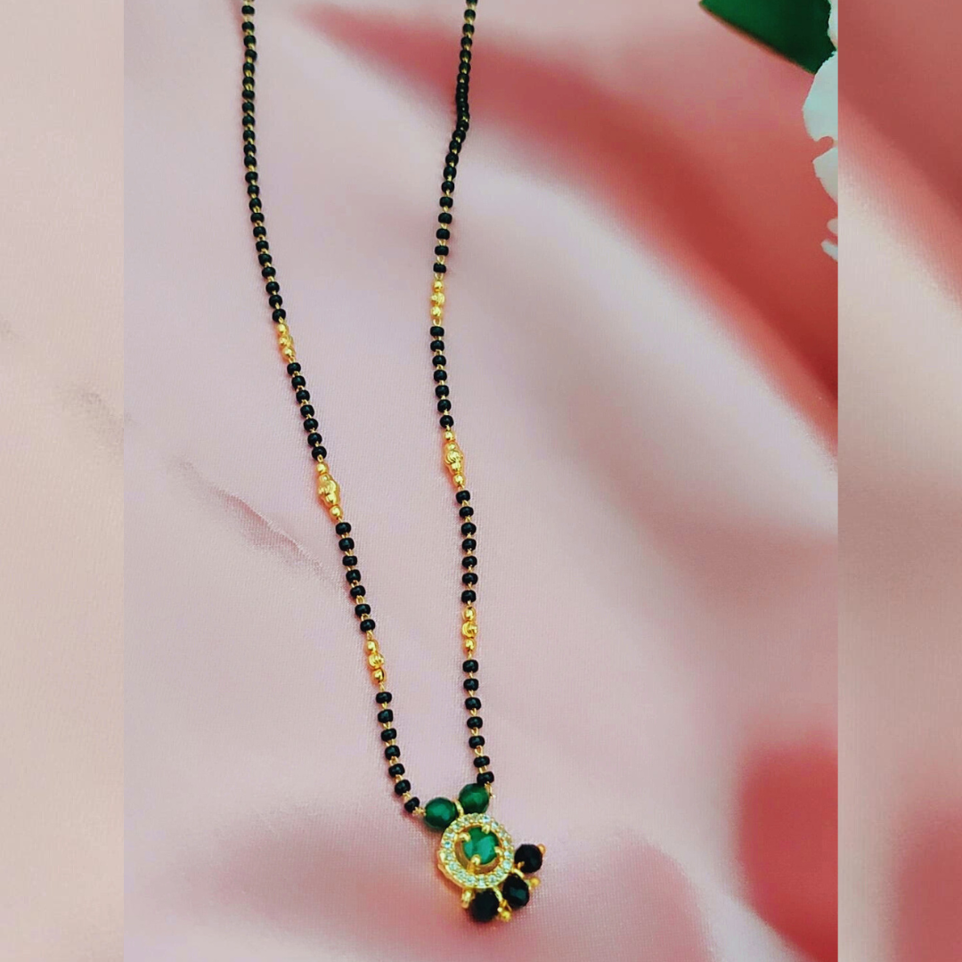 EMERALD PRISHA MANGALSUTRA