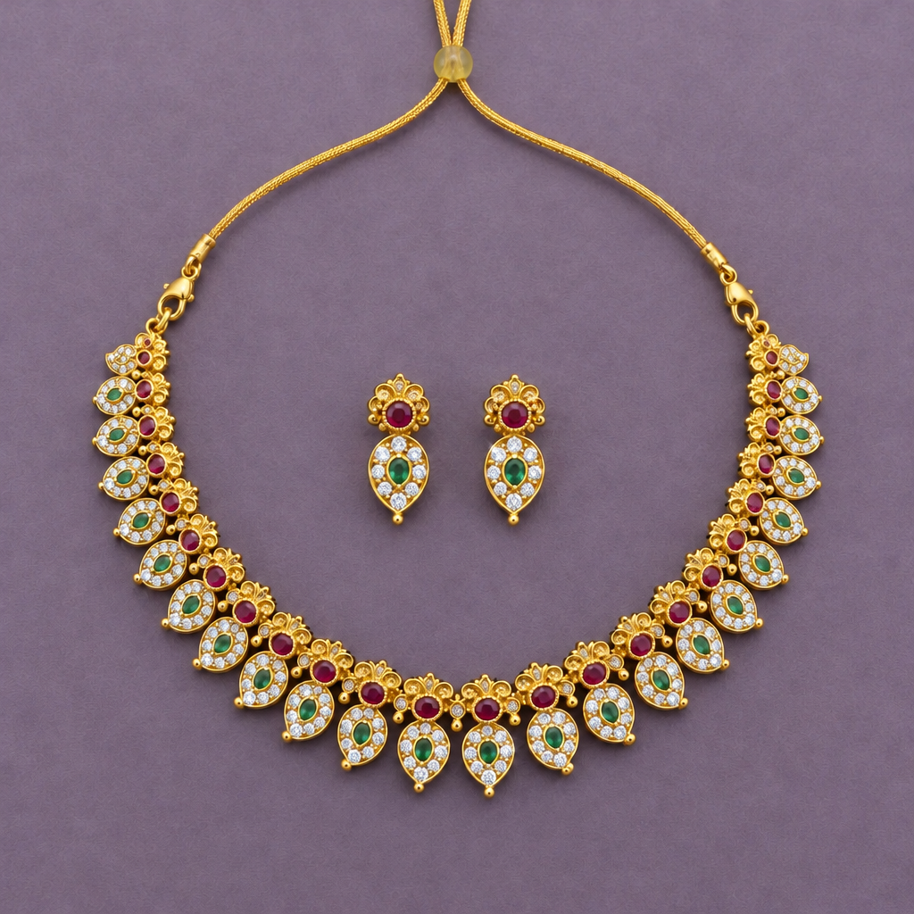 MULTICOLOR YAMILI JEWELLERY SET