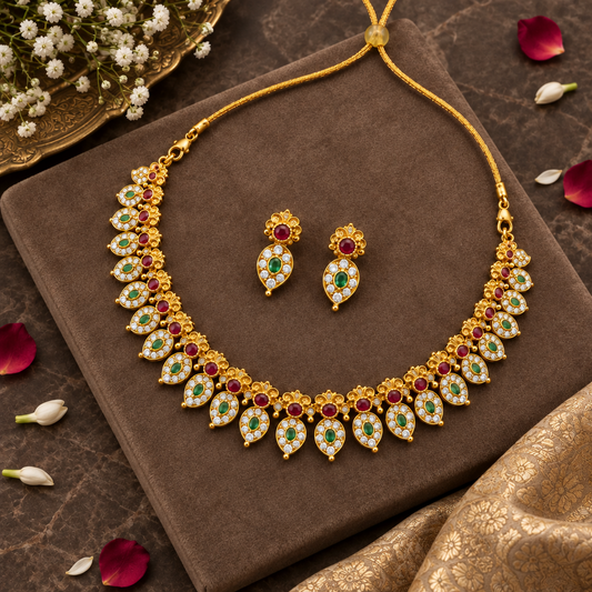 MULTICOLOR YAMILI JEWELLERY SET