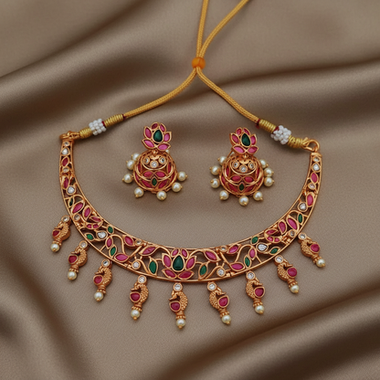 MULTICOLOUR AHINA JEWELLERY SET