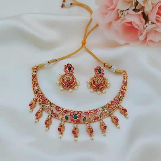 MULTICOLOUR AHINA JEWELLERY SET