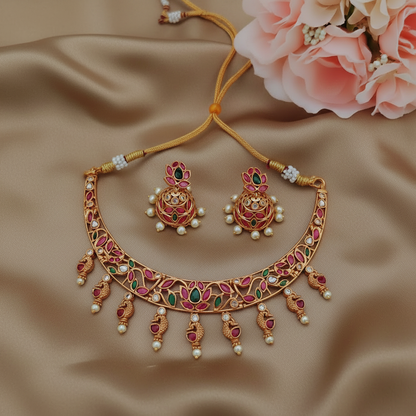 MULTICOLOUR AHINA JEWELLERY SET