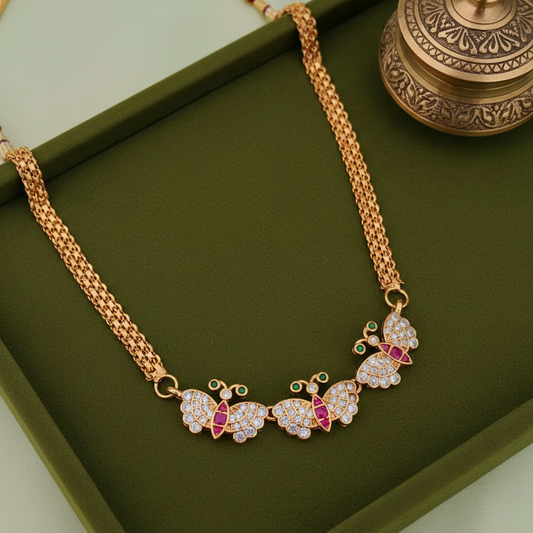 MULTICOLOR MIRZA JEWELLERY SET - KIDS FRIENDLY