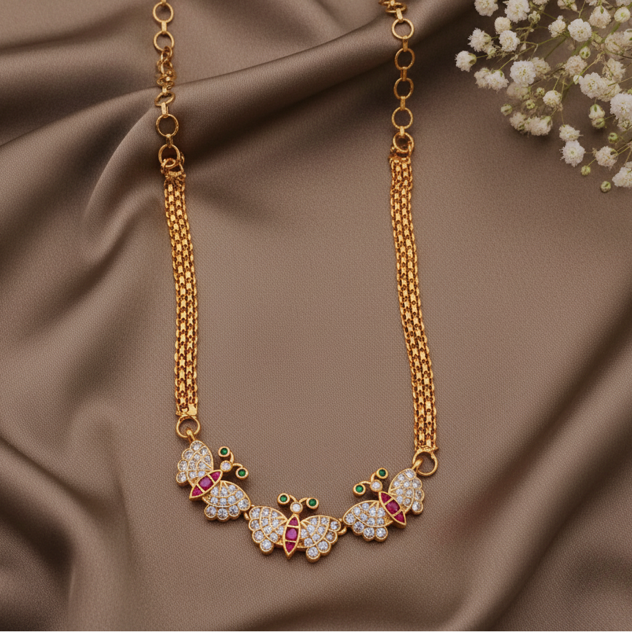MULTICOLOR MIRZA JEWELLERY SET - KIDS FRIENDLY