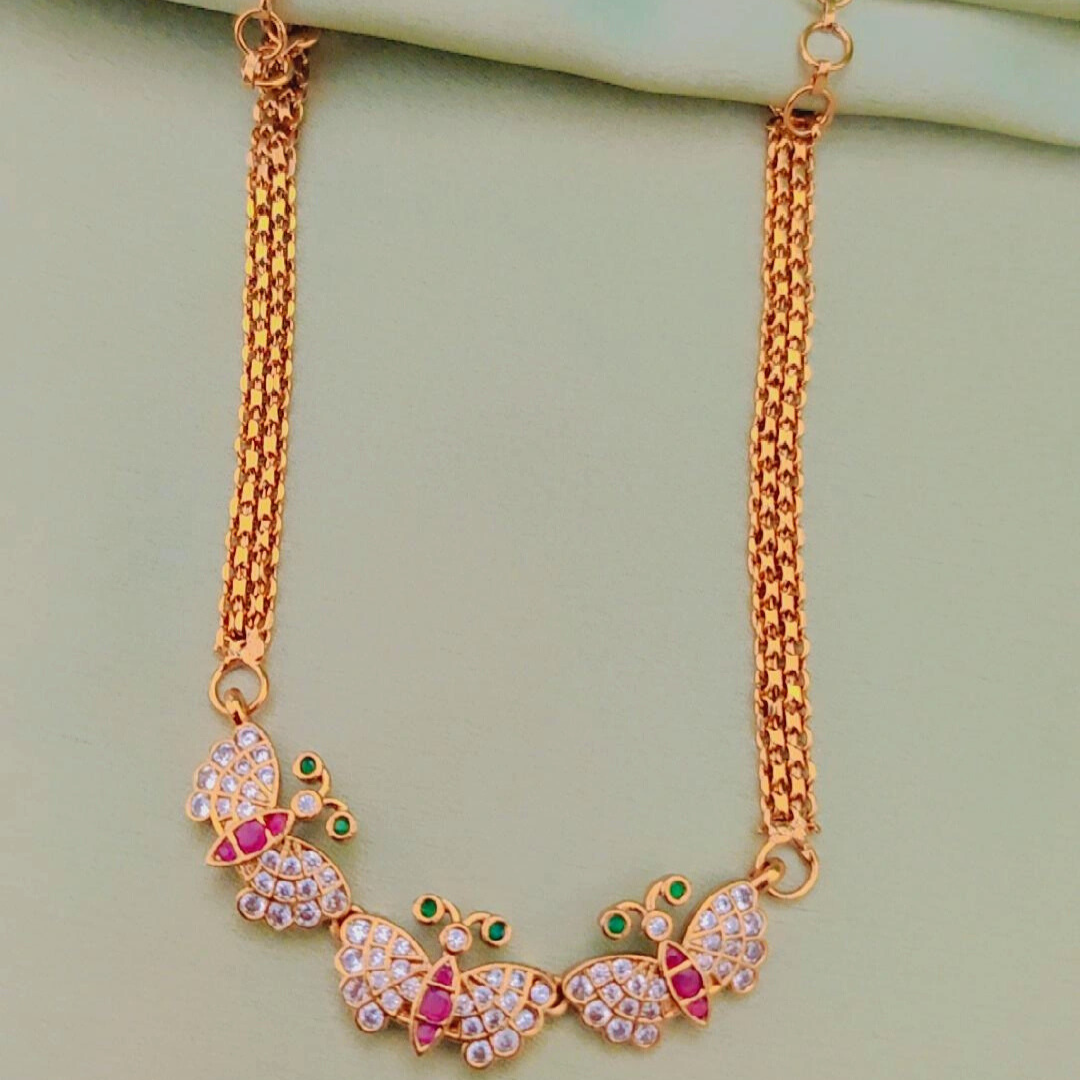 MULTICOLOR MIRZA JEWELLERY SET