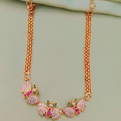 MULTICOLOR MIRZA JEWELLERY SET