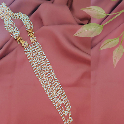 RUBY NARAYANA PEARL JEWELLERY SET