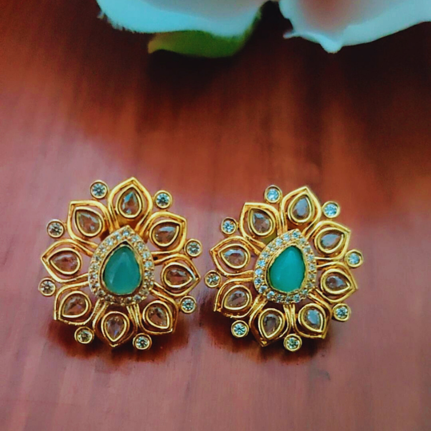 MINT SIYA ZIRCONIA EARRINGS