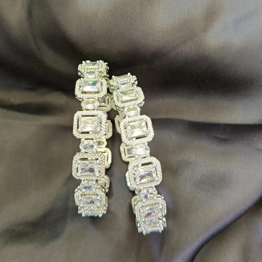 ORIGINAL SILVER ANIKA BANGLES