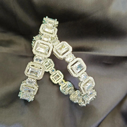 ORIGINAL SILVER ANIKA BANGLES