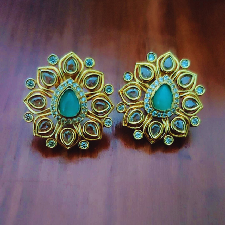 MINT SIYA ZIRCONIA EARRINGS