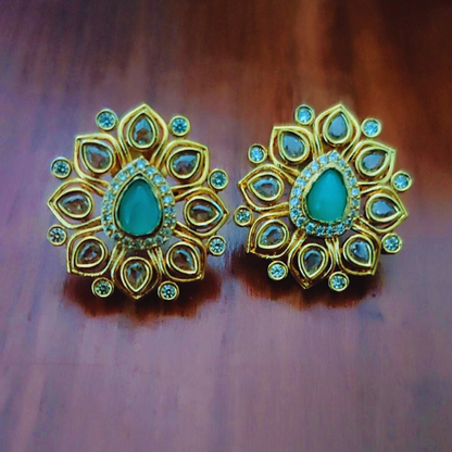 MINT SIYA ZIRCONIA EARRINGS