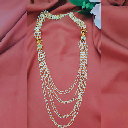ORIGINAL NARAYANA PEARL JEWELLERY SET - MINT