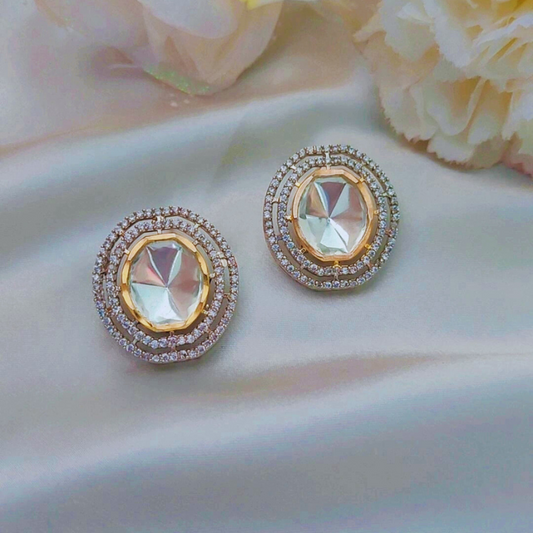 ORIGINAL SILVER MAYILA STATEMENT EARRINGS