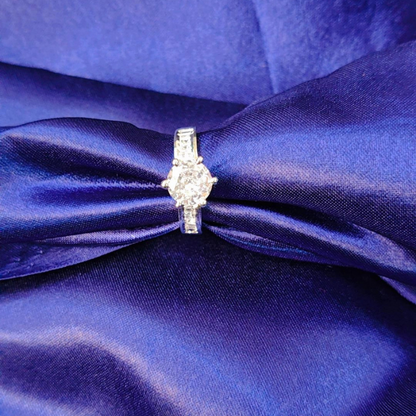 MERMAID ADJUSTABLE AMERICAN DIAMOND RING