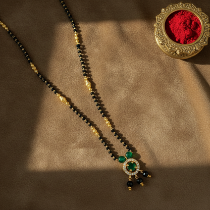 EMERALD PRISHA MANGALSUTRA