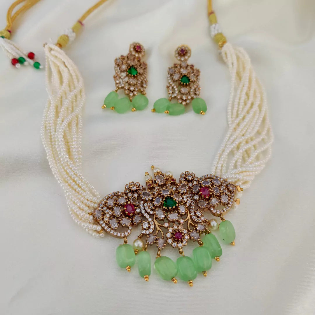 Antique mint Victorian Necklaces