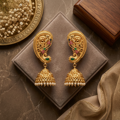 GOLDEN JAANU EARCUFF EARRINGS