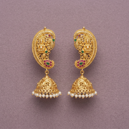 GOLDEN NEELA EARCUFF EARRINGS