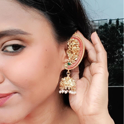 GOLDEN KASHI EARCUFF EARRINGS