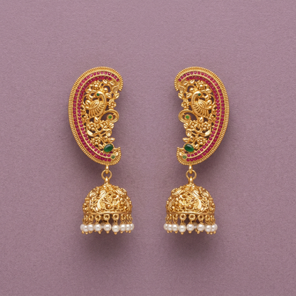 GOLDEN KASHI EARCUFF EARRINGS
