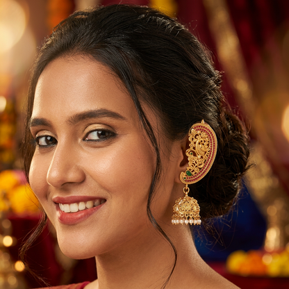 GOLDEN KASHI EARCUFF EARRINGS