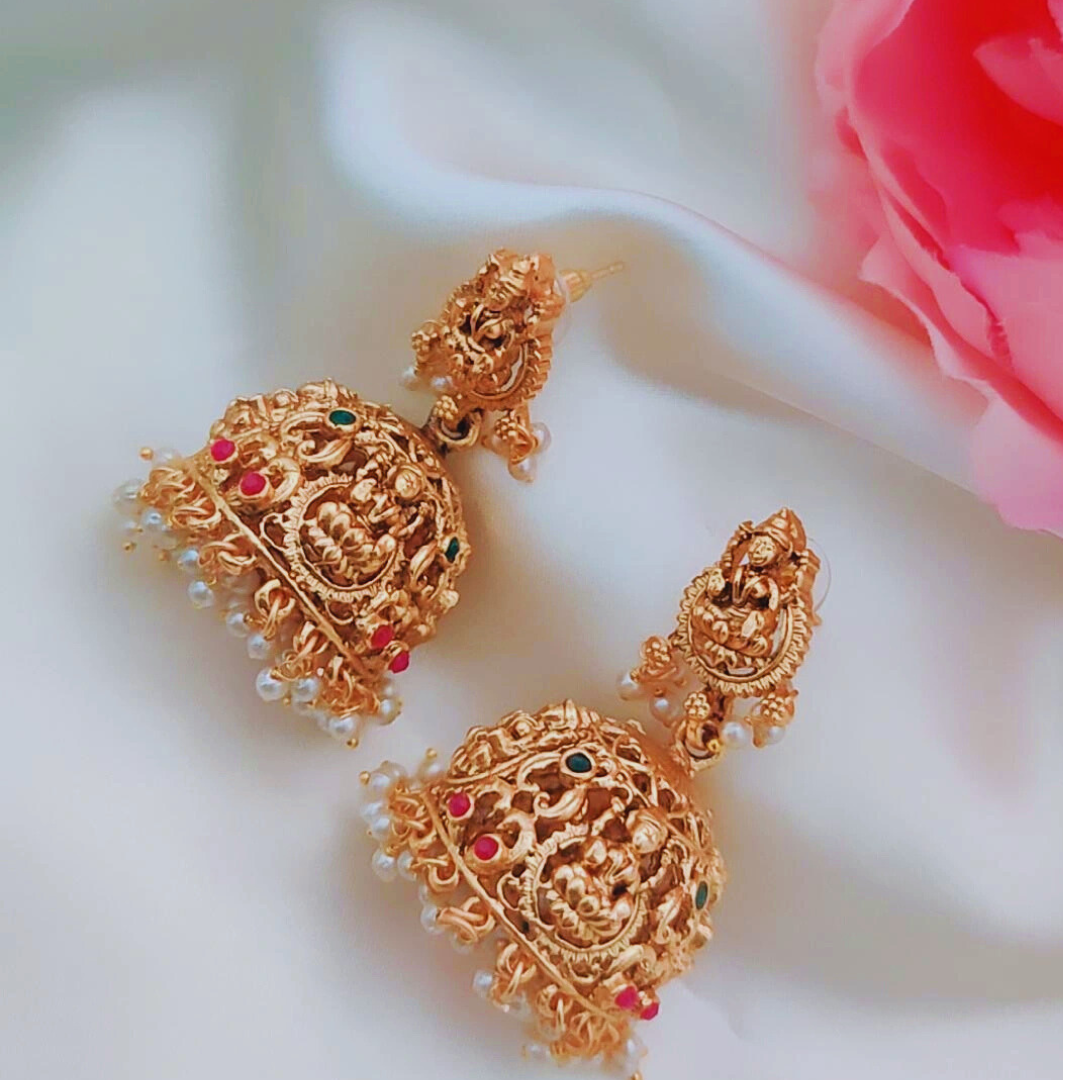GOLDEN SANDHEN TEMPLE JHUMKI