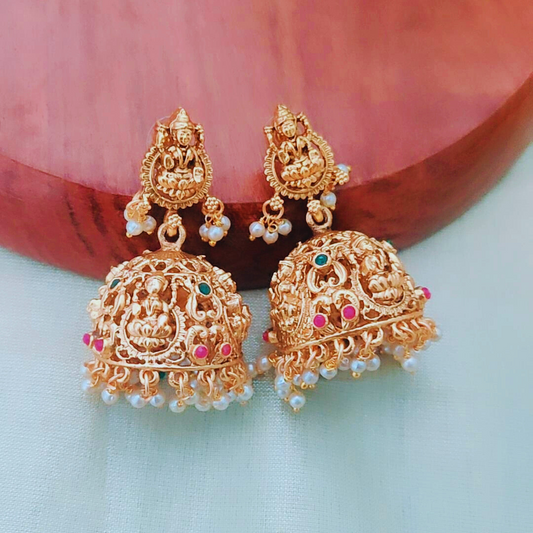GOLDEN SANDHEN TEMPLE JHUMKI
